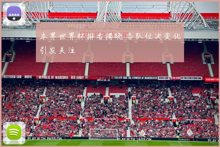 本界世界杯排名揭晓 各队位次变化引发关注
